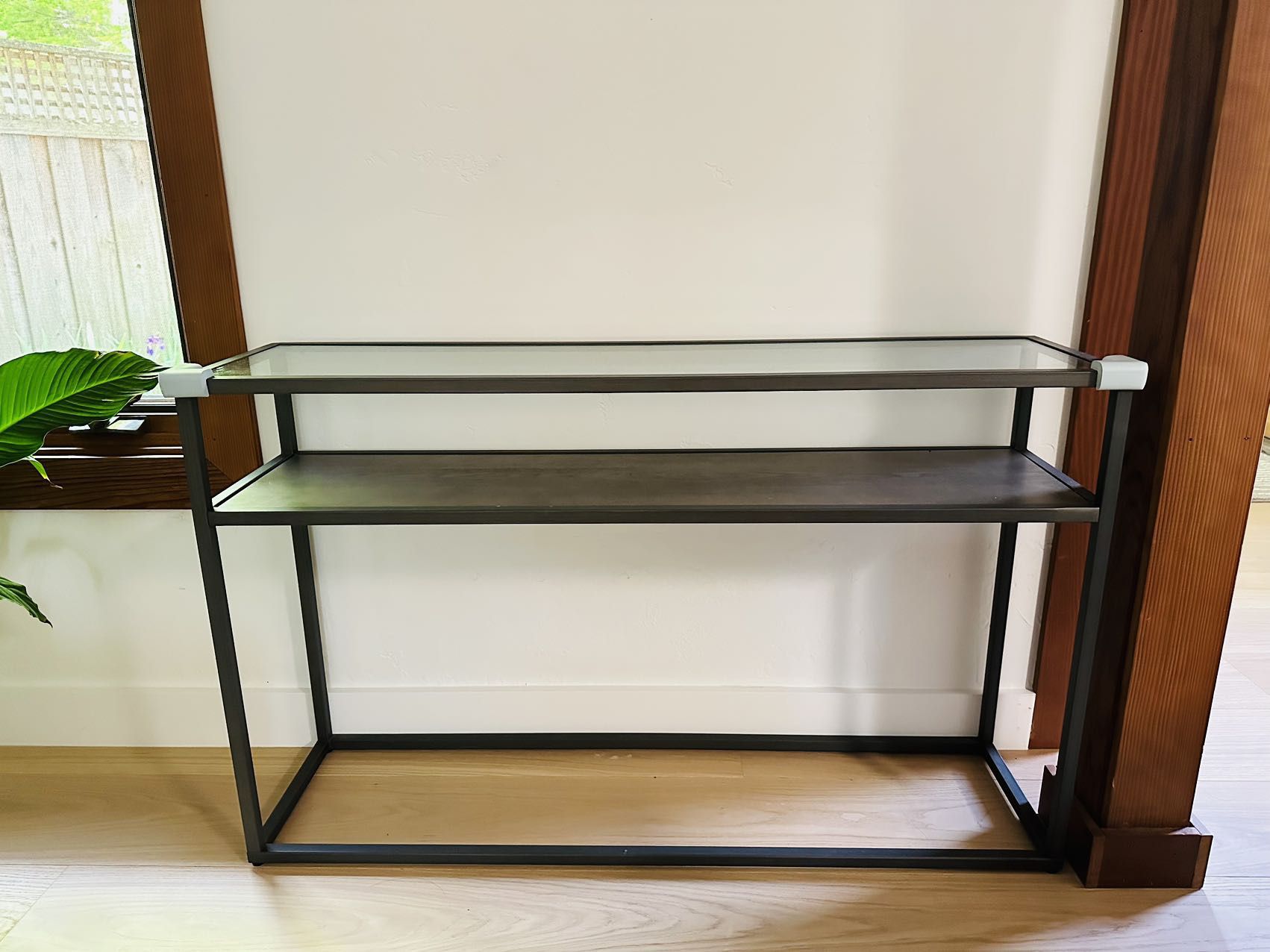 Crate and Barrel Console Table