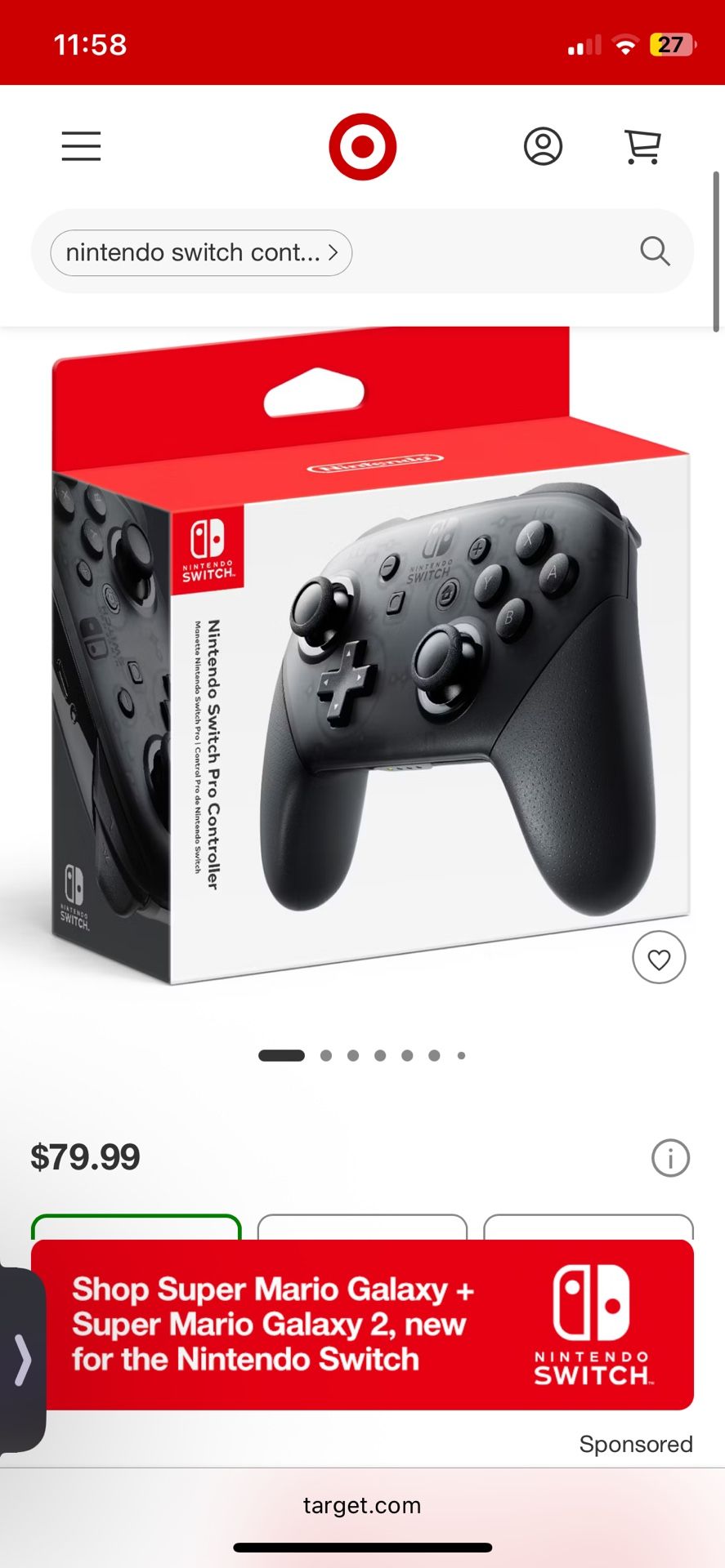 Nintendo Switch Pro Controller