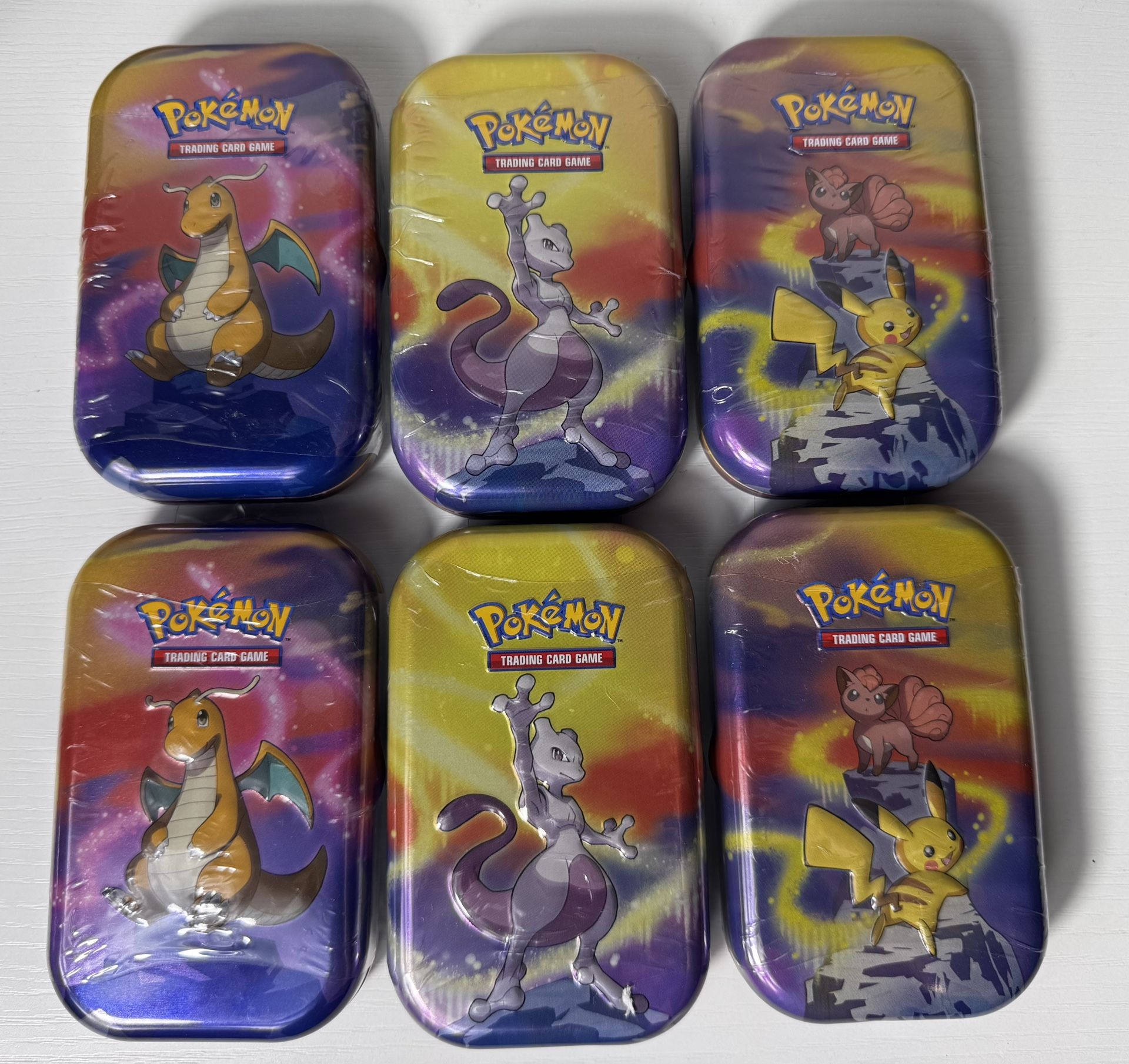 Pokemon Cards Kanto Mini Tins