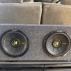 Kicker 10 Inch Comp C Subwoofers 