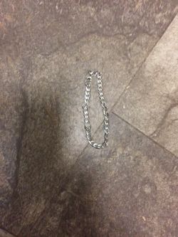 Silver Steel Bracelet New