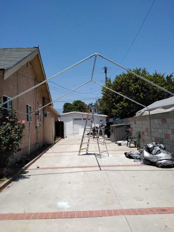 Canopy frame 20x40 ft for Sale in El Monte, CA OfferUp