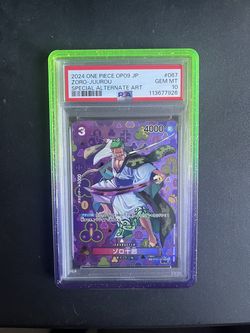 PSA 10 Zoro-Juurou SP OP05-067 ONE PIECE JPN Card