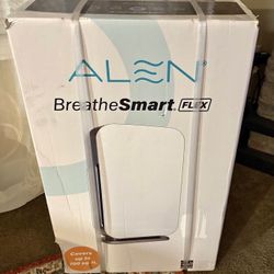 BreatheSmart FLEX Pure 4 -Speed lonic White HEPA Air Purifier ENERGY STAR Certified