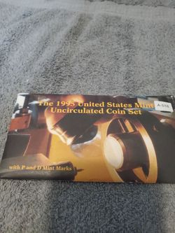 1995 US Mint Uncirculated Coin Set P&D