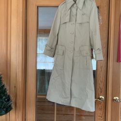 The Jack Set Lined Coat Size 5/6 With Hood