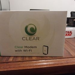 Modem With WIFI By Clear