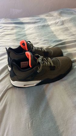 Olive Jordan 4s Size 11