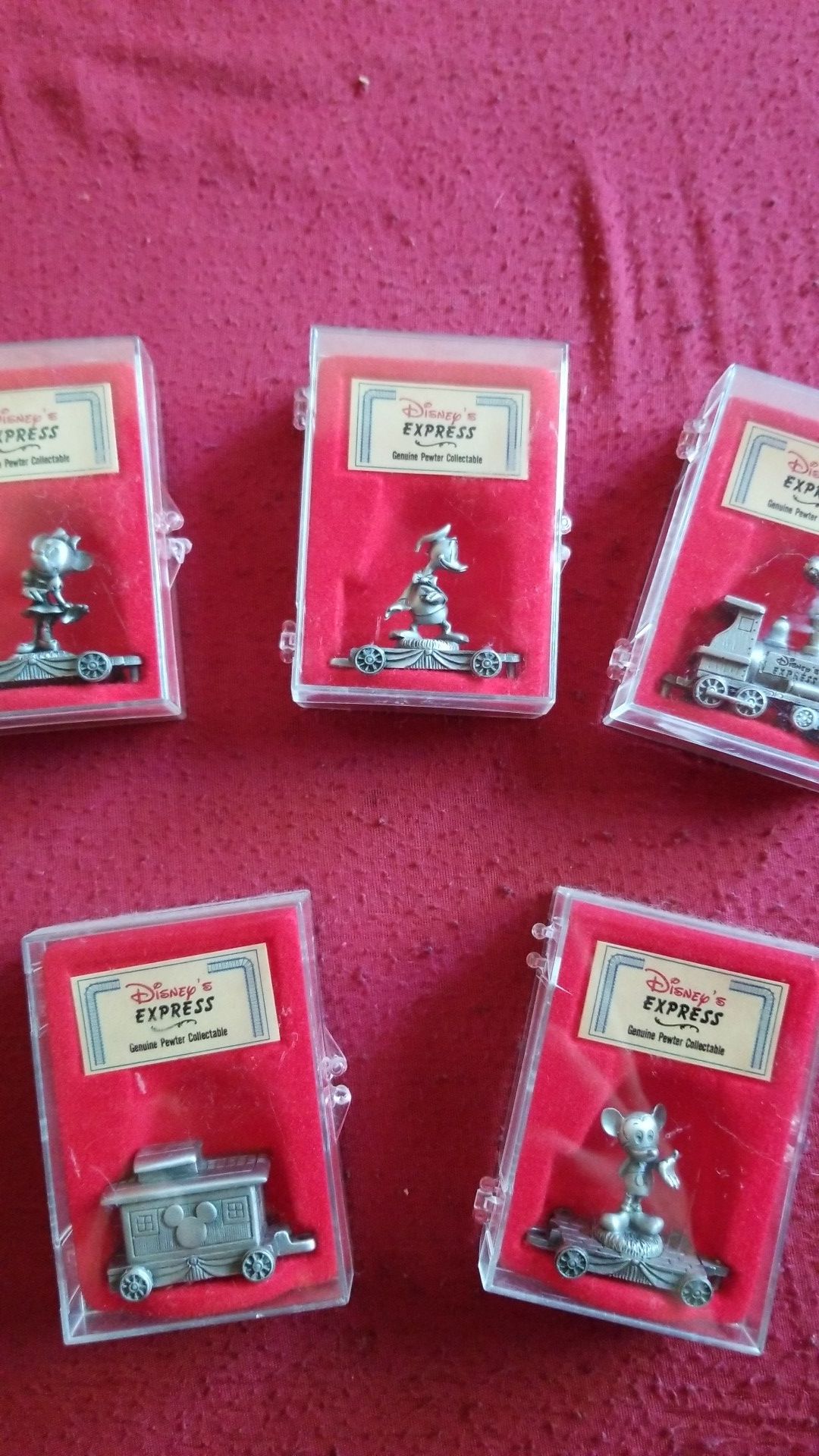 Disney's Express pewter train (5pc.)