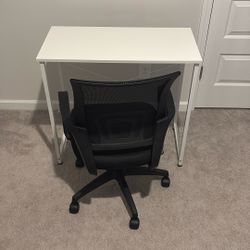 Desk And Office Chair