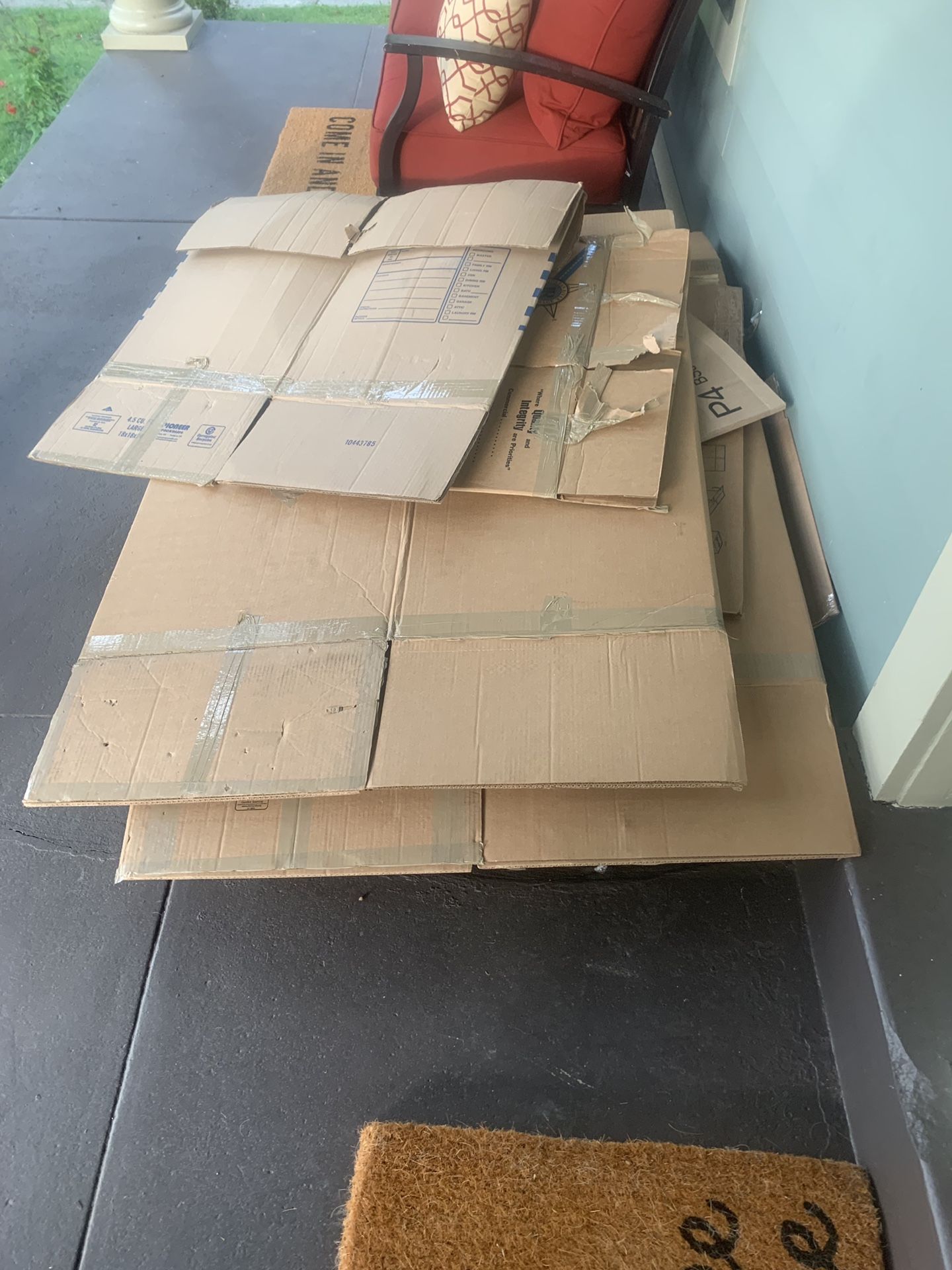 Free Moving Boxes-Pickup Monday