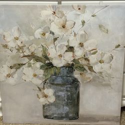 Flowers Vase Canvas
