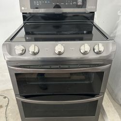 Appliances! LG Range Double Oven, Microwave, Dishwasher