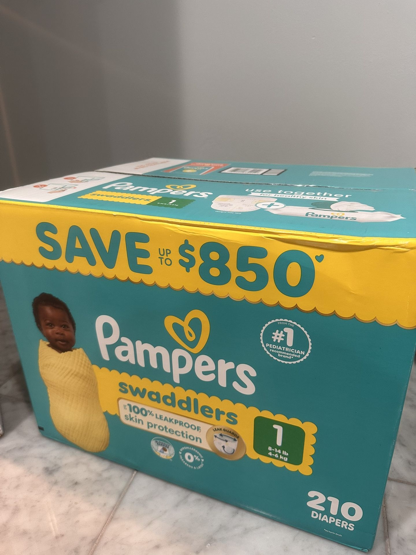 Pampers Size 1 Diapers