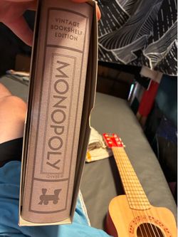 Monopoly vintage book shelf edition