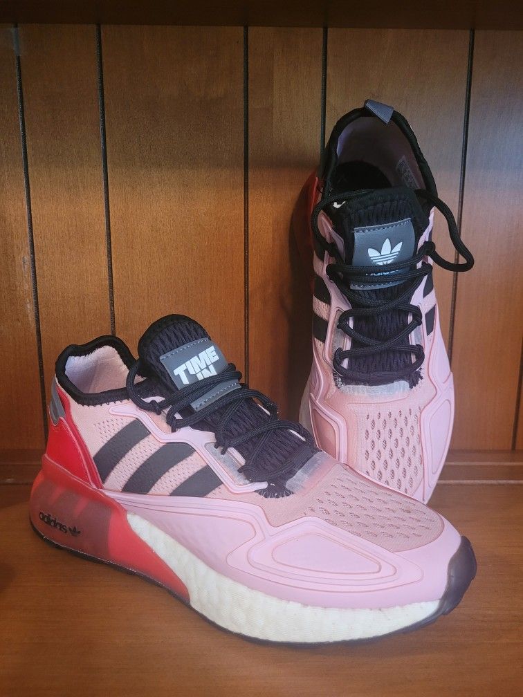 Adidas Originals x Ninja ZX 2K Boost Womens 5.5 Pink Sneakers Shoes