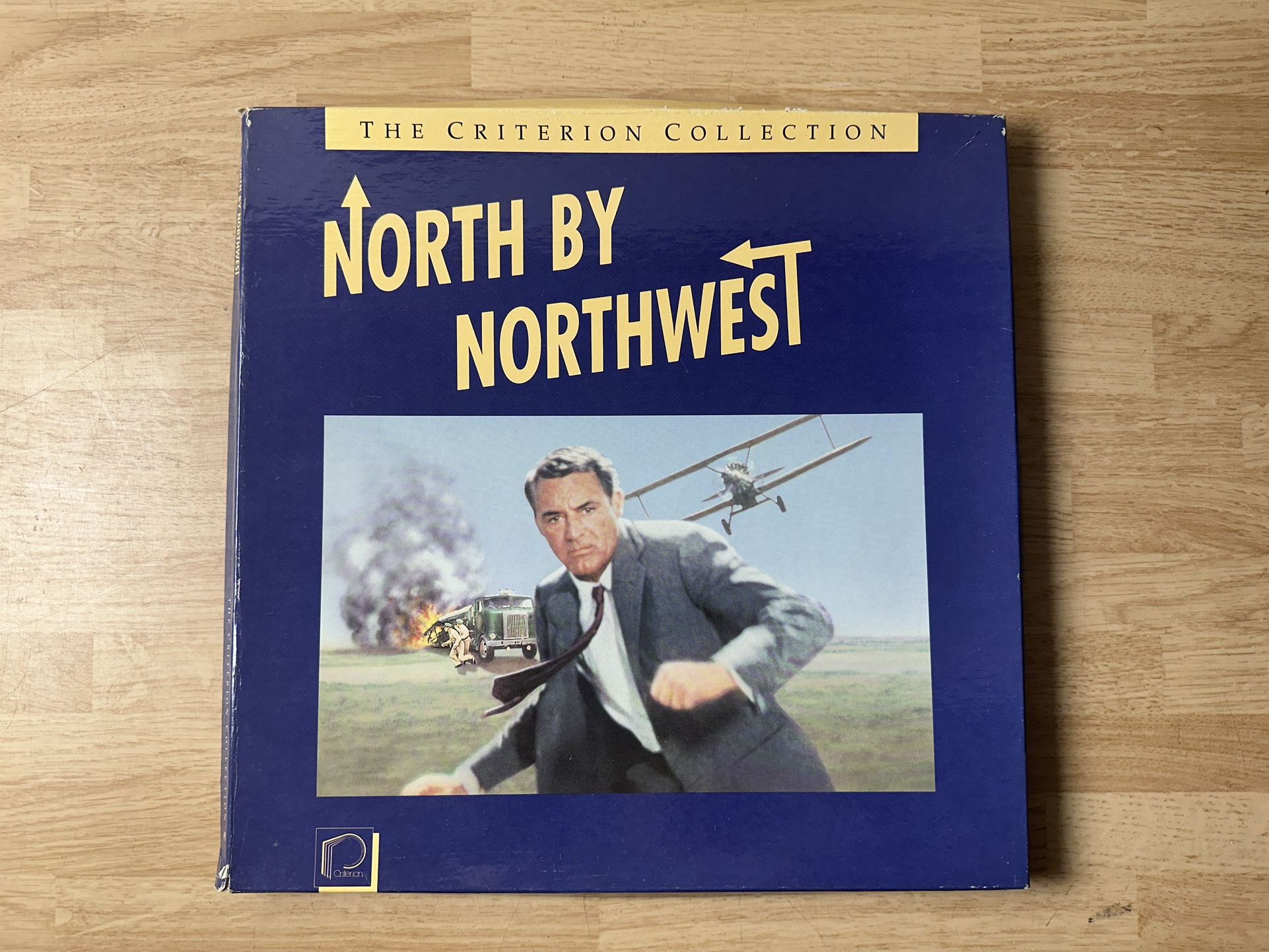NORTH BY NORTHWEST - THE CRITERION COLLECTION - LASERDISC 1988 - 3 LD - ALFRED HITCHCOCK