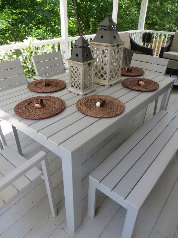 Ikea Gray Outdoor Table For In Portland Or Offerup