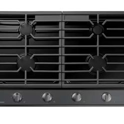 30 in. 4-Burner Recessed Gas Cooktop in Fingerprint Resistant Black Stainless Steel