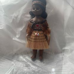 Vintage 10” Souvenir Doll From New Zealand
