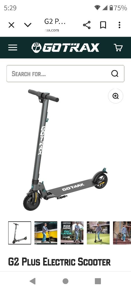 Gotrax Electric Scooter