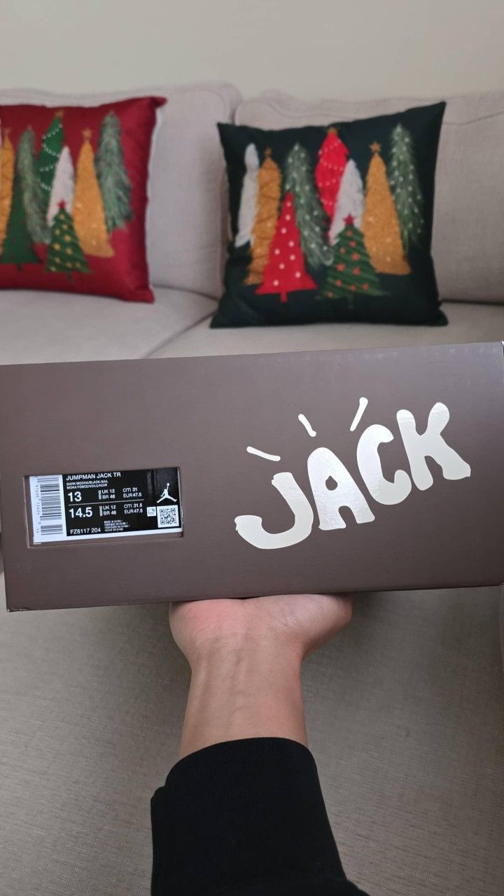 Selling DS Travis Scott x Jordan Jumpman Jack "Dark Mocha" Size 13 $240