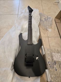 New ESP M Black metal guitar