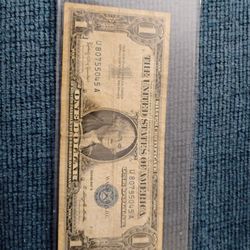 Bank Note Silver Certificate 1957B