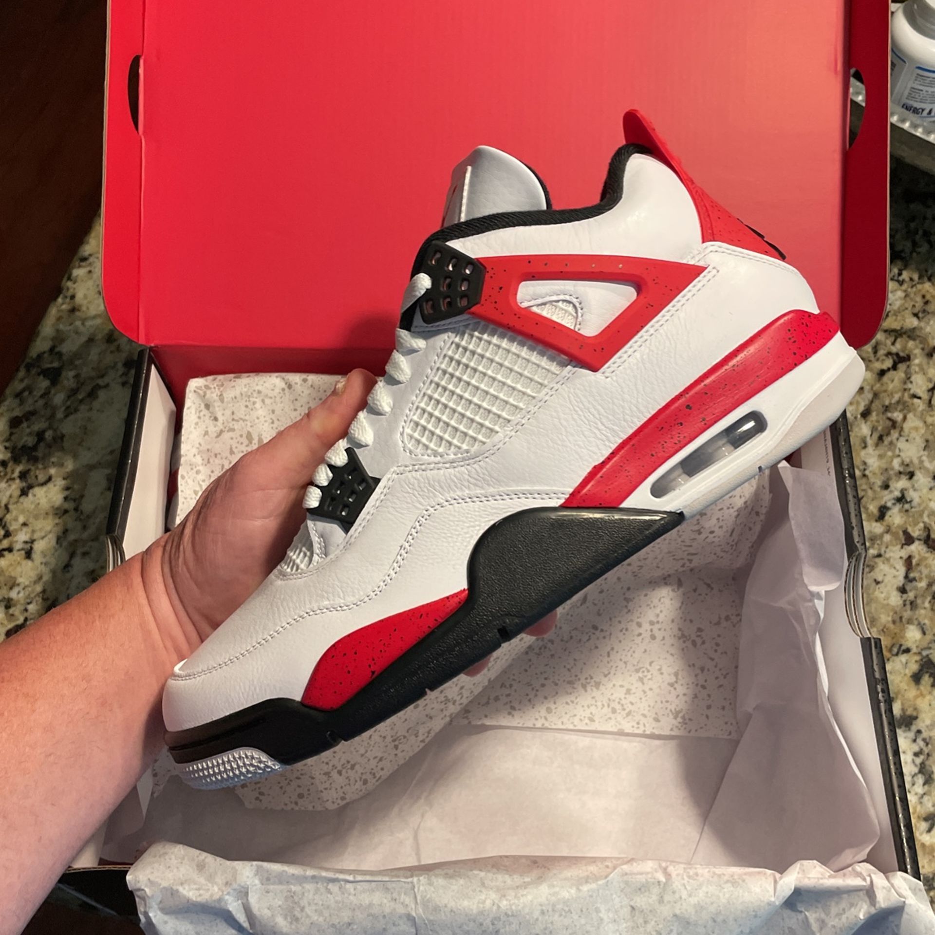 Jordan 4 Cement Red Size 11 DS