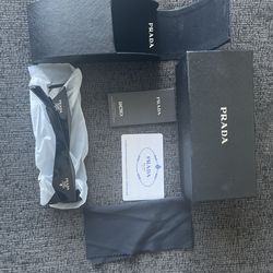Prada Sunglasses Black Frame
