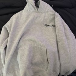 Essentials Oatmeal Hoodie (Size S)