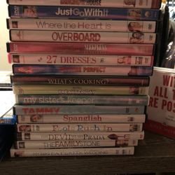 17 Comedy & Drama DVDS. $1. Ea. 