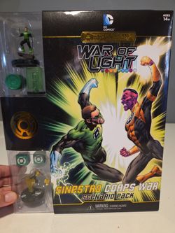 DC Heroclix War of Light - Sinestro Corps War Scenario Pack VG+/Mint