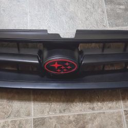 2005 - 2009 Subaru Legacy Grill Painted Black 