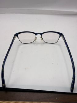 Ellen DeGeneres ED509 BLHRN Women’s Eyeglasses Frames only Blue 52-17-140