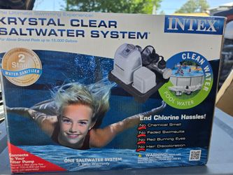 New in box Intex Krystal Clear Saltwater System
