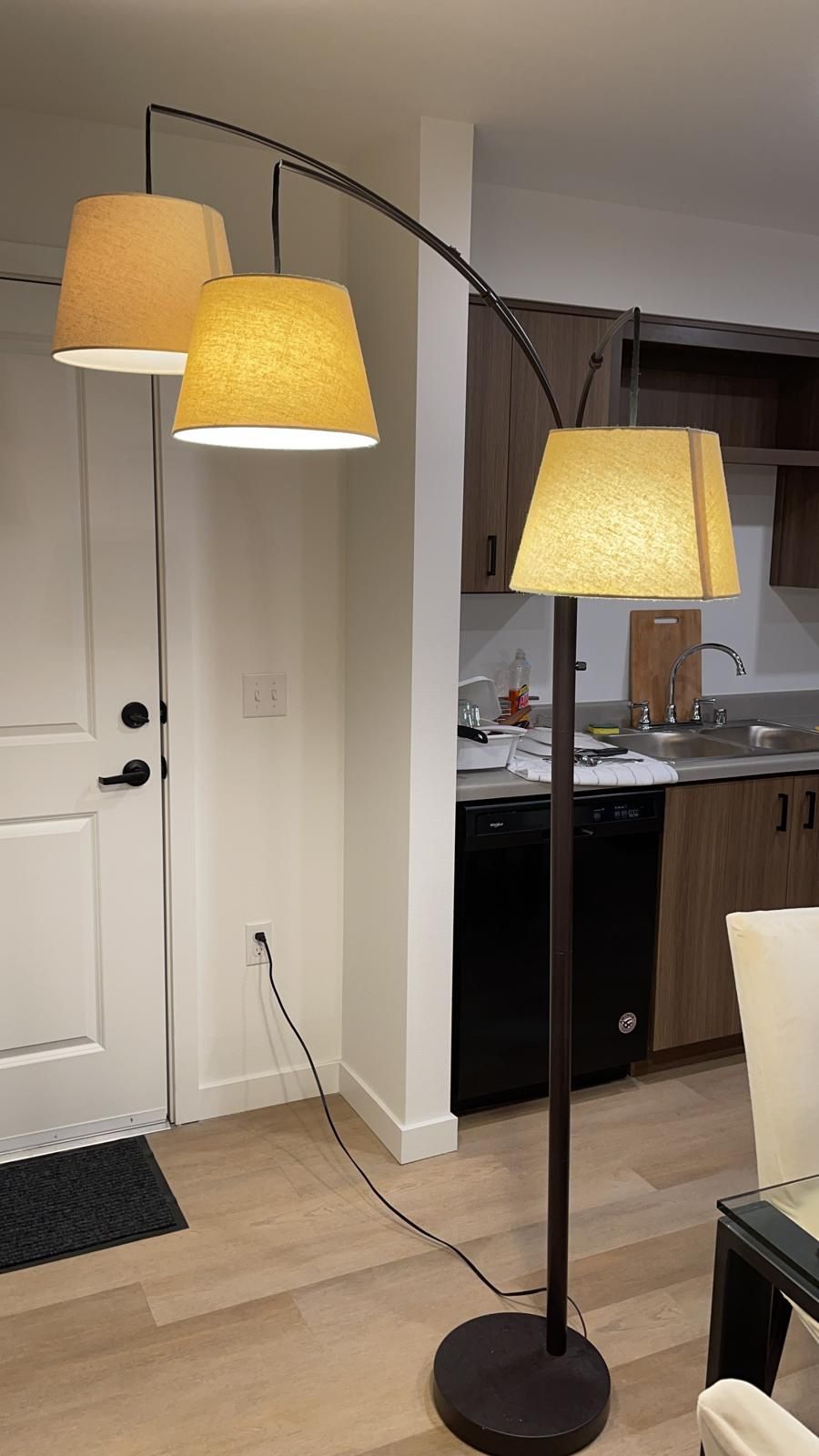 Floor Lamp With 3 Lamps