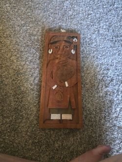 Indonesian hand crafted wooden pictue