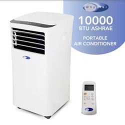 Whynter 7,000 (DOE) BTU Portable Air Conditioner Cools 300 Sq. Ft. with Dehumidifier, Remote, and Filter in White