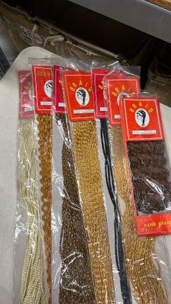 Hair Braids! Great Supply