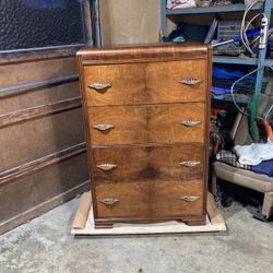 Art Deco Waterfall Dresser