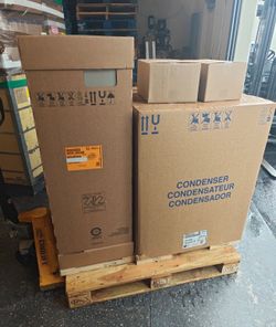 Heat Pump Air Conditioner, 3.5 Ton Installed