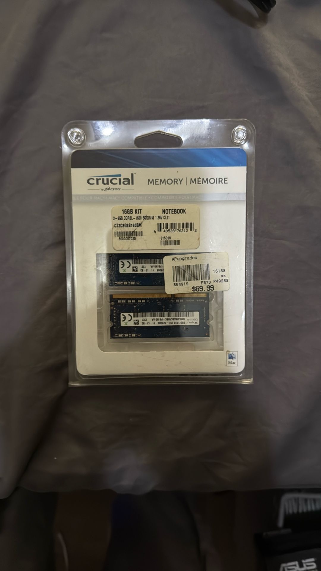8gb DDR 3 Ran For Sale