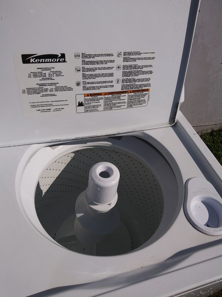 Kenmore washer & dryer 700 series