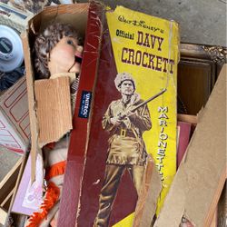 Antique Davy Crockett 