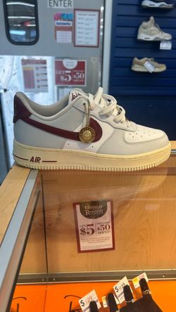 Nike Air Force 1 Low White Burgundy