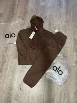 Brown Alo Yoga Set