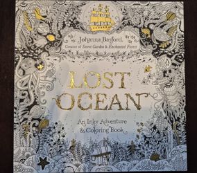 Adult Coloring Book - Lost Ocean