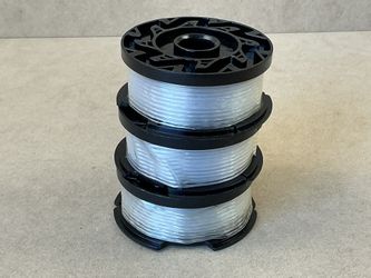 BLACK+DECKER 0.065 in. x 30 ft. Replacement Single Line Automatic Feed Spools AFS for Electric String Grass Trimmer/Edger (3-Pack)  