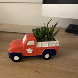 Mini Truck Fake Plant